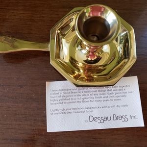 Brass Candlestick Holder